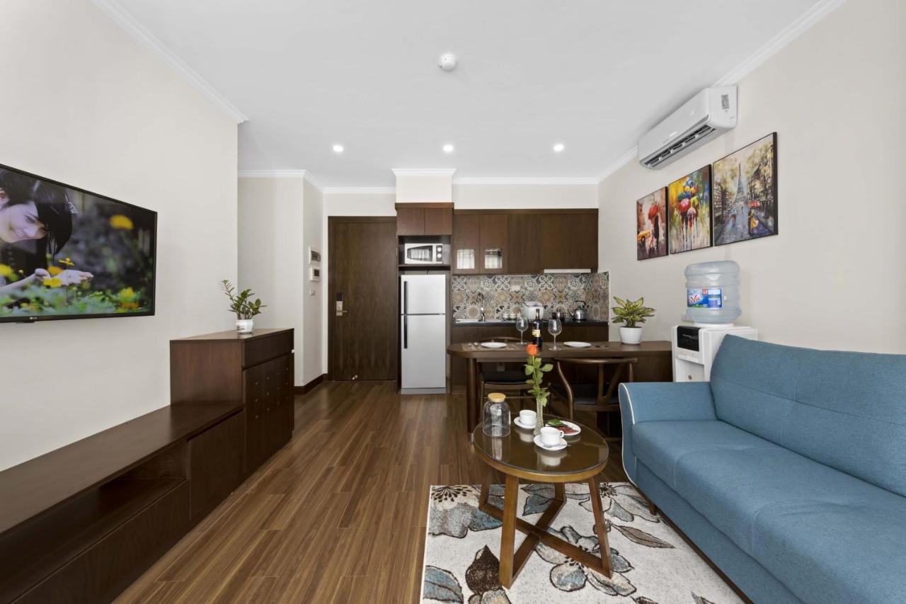 Newsky Serviced Apartment ハノイ市 エクステリア 写真