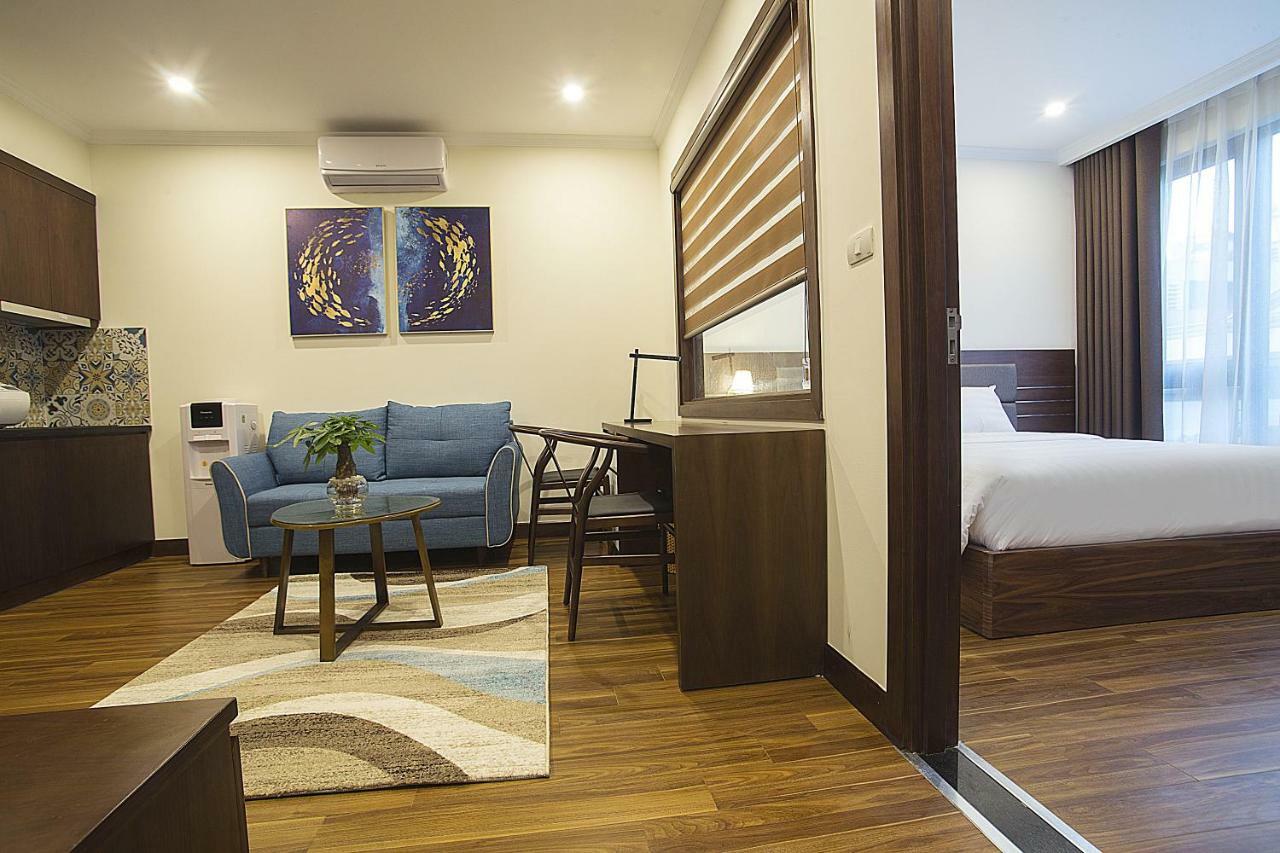 Newsky Serviced Apartment ハノイ市 エクステリア 写真